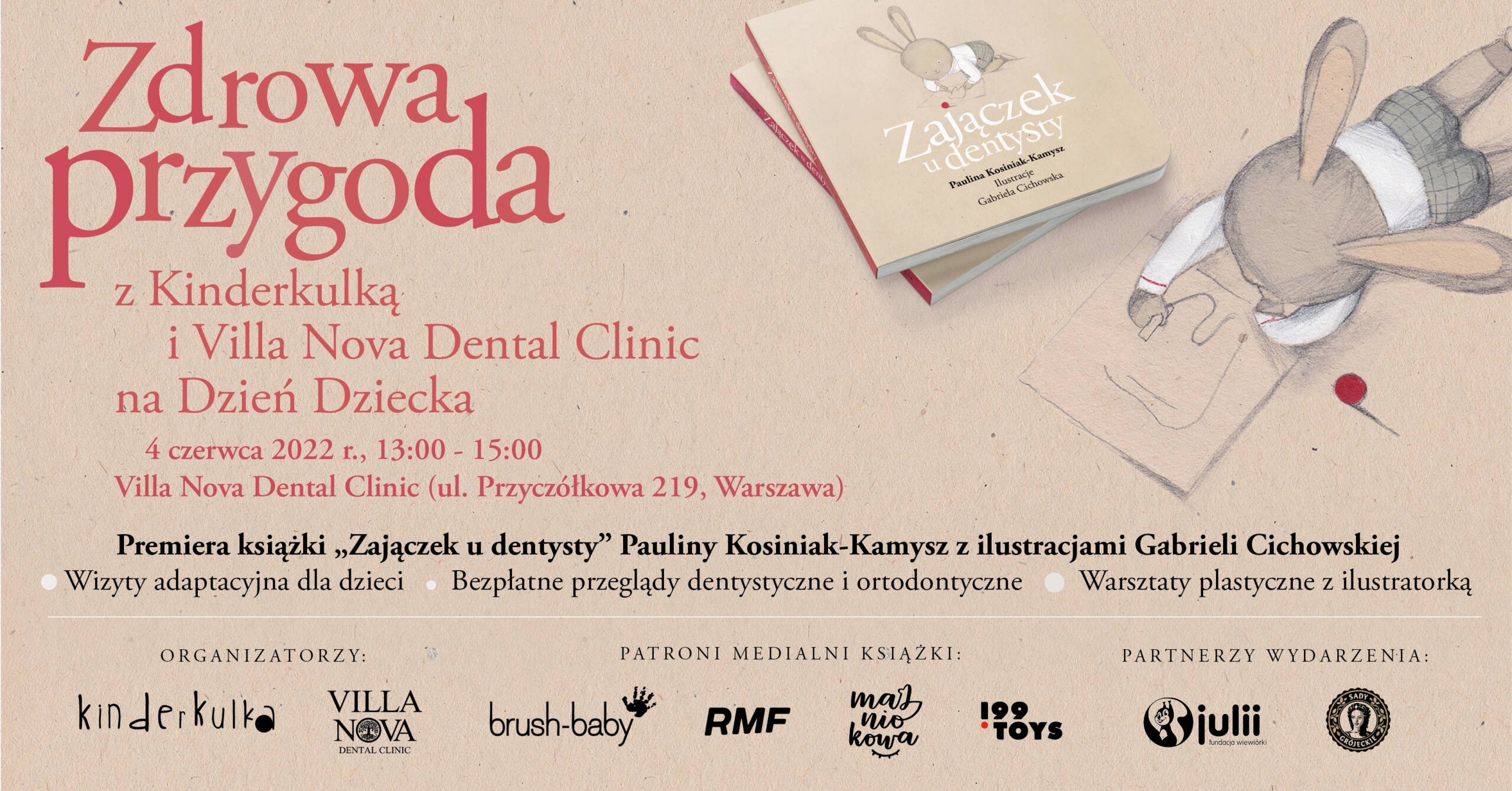 Premiera_ksiazki_Zajaczek_u_dentysty_Kinderkulka